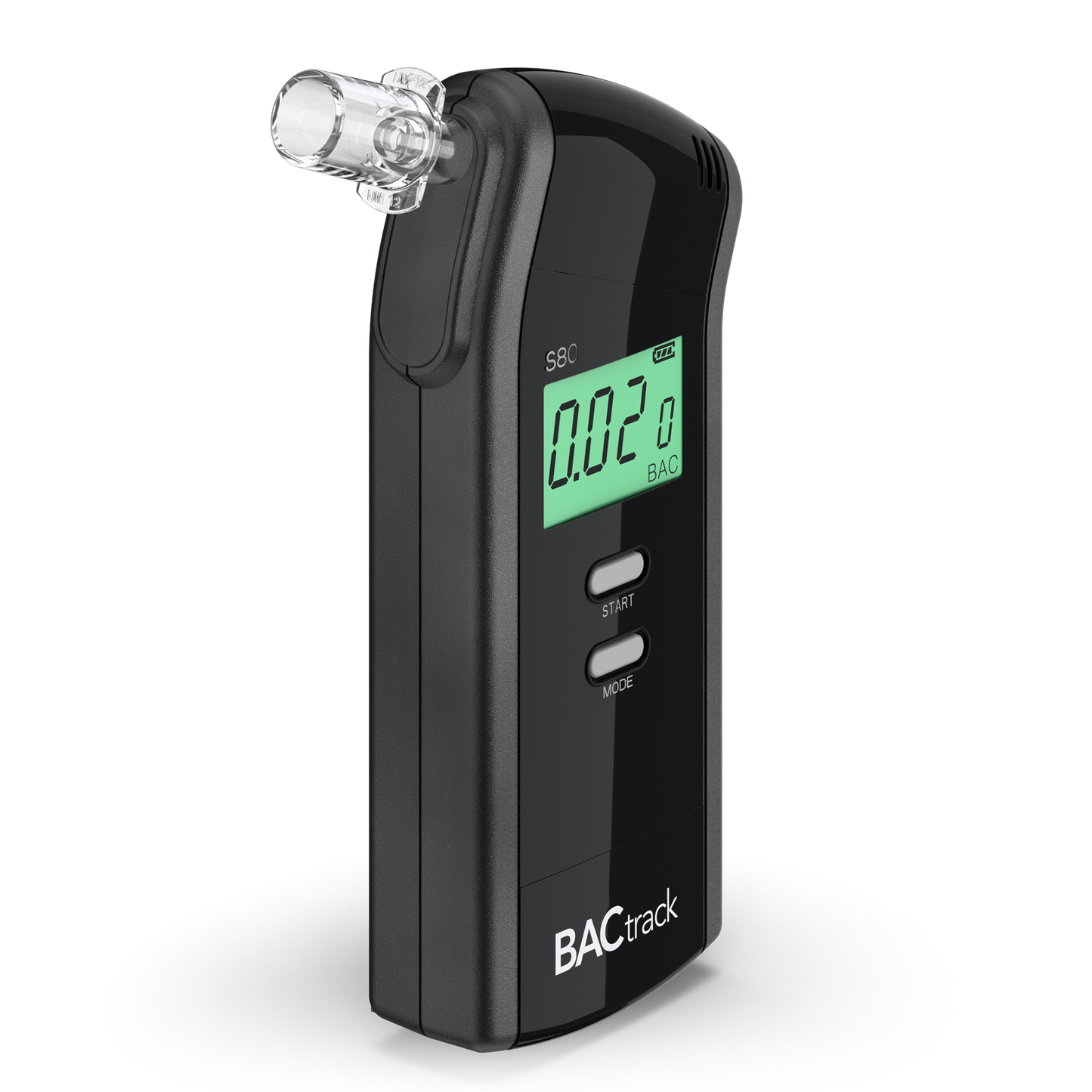 BACtrack S80 Breathalyzer angled
