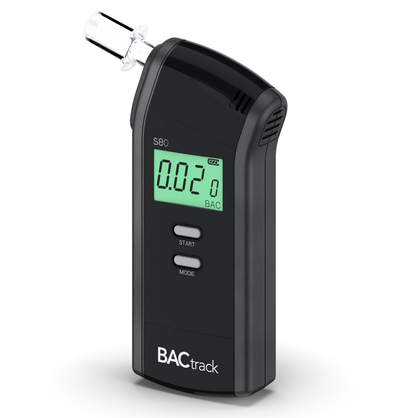 BACtrack S80 Breathalyzer angled