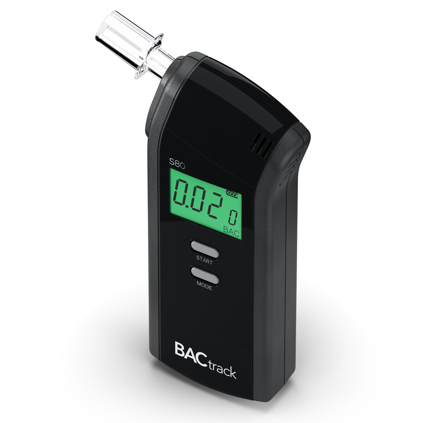 BACtrack S80 Breathalyzer angled