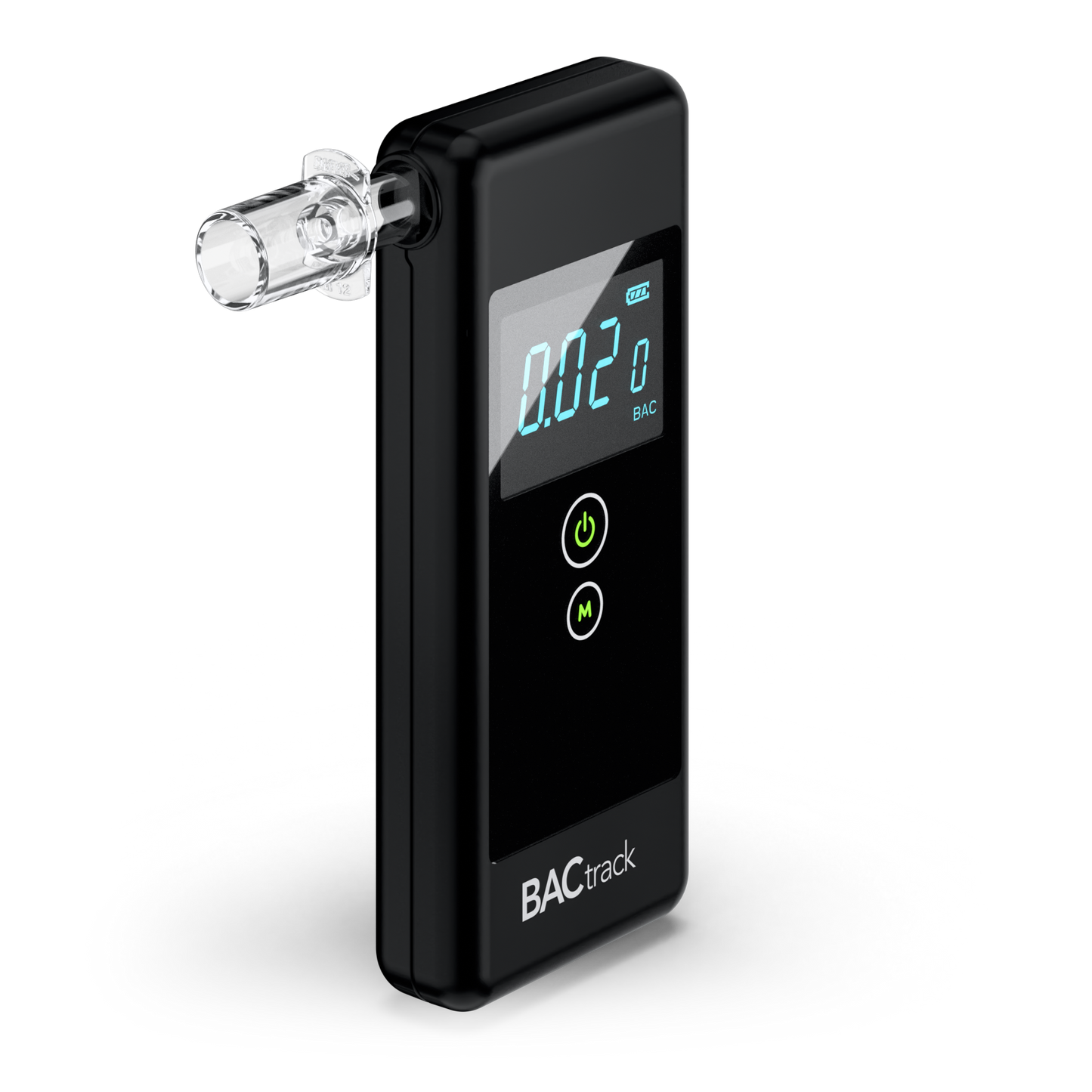 BACtrack Trace Breathalyzer angled