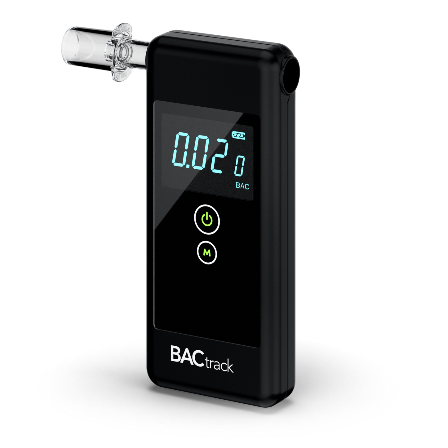 BACtrack Trace Breathalyzer angled