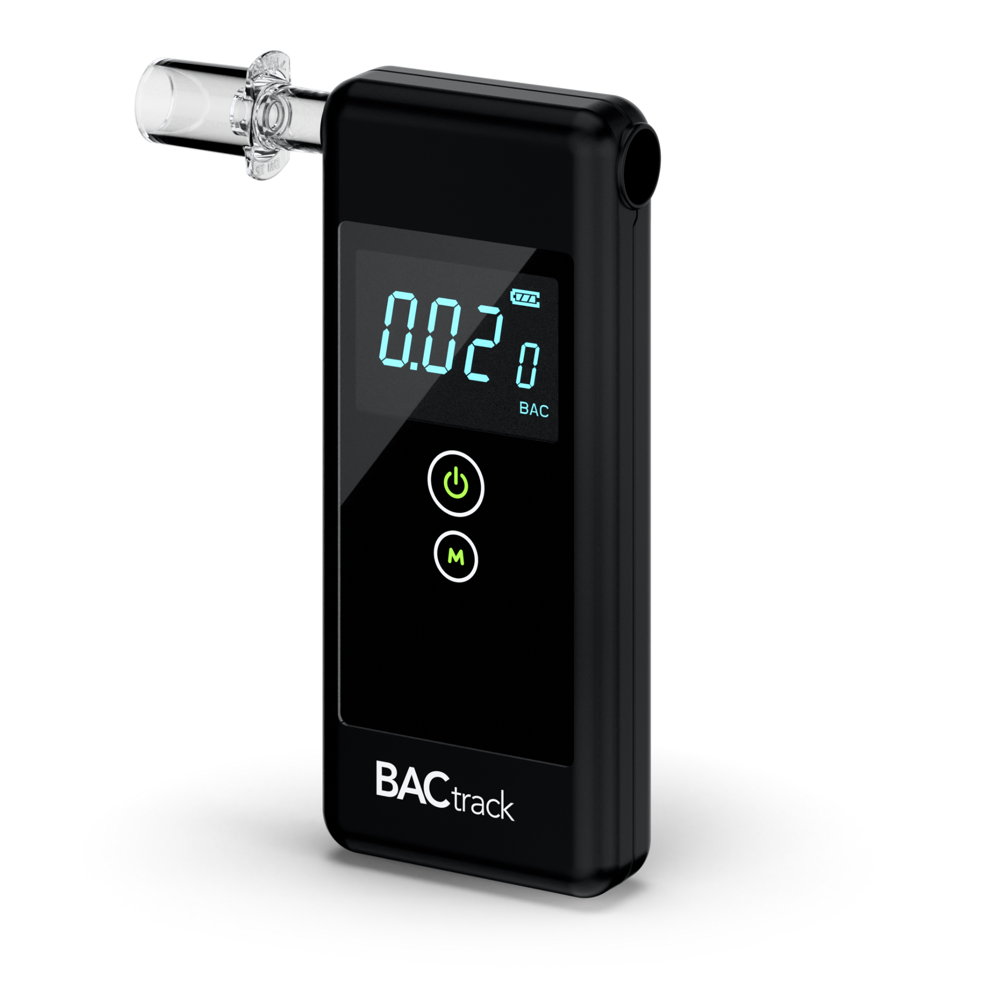 BACtrack Trace Breathalyzer angled