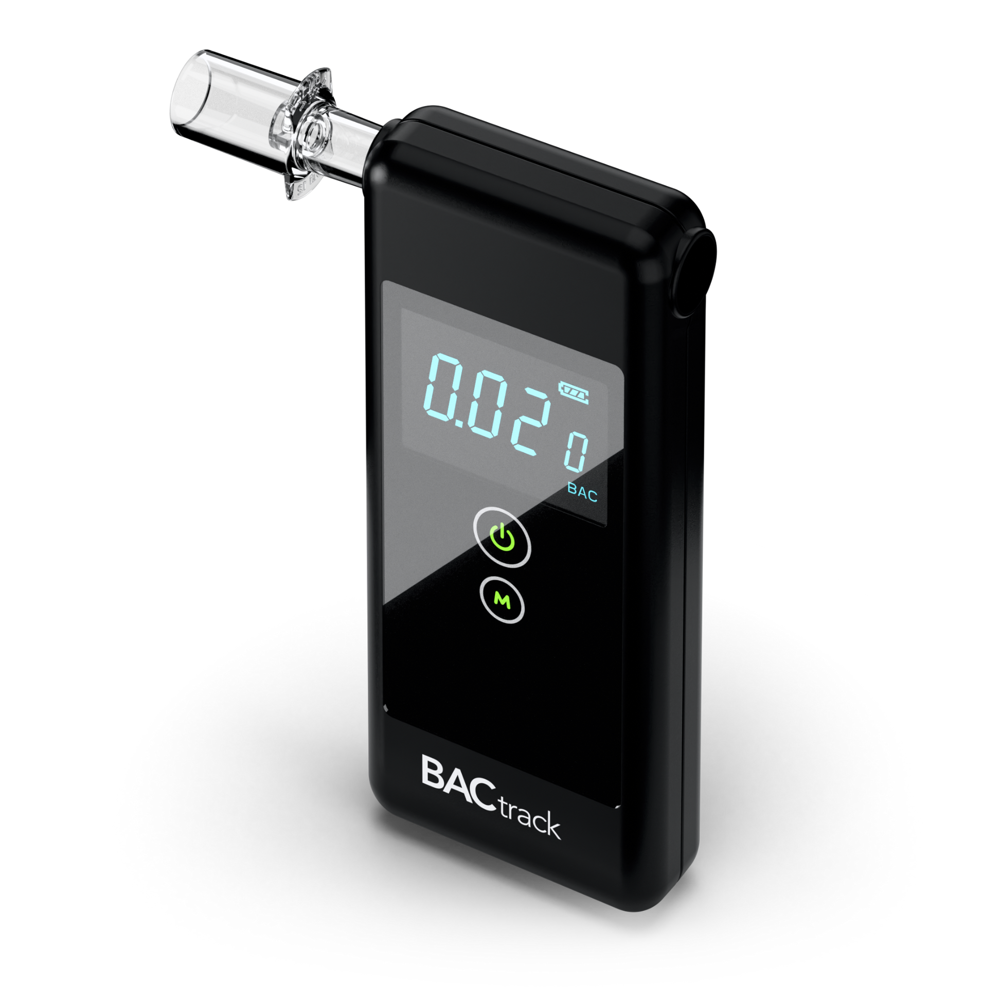 BACtrack Trace Breathalyzer angled