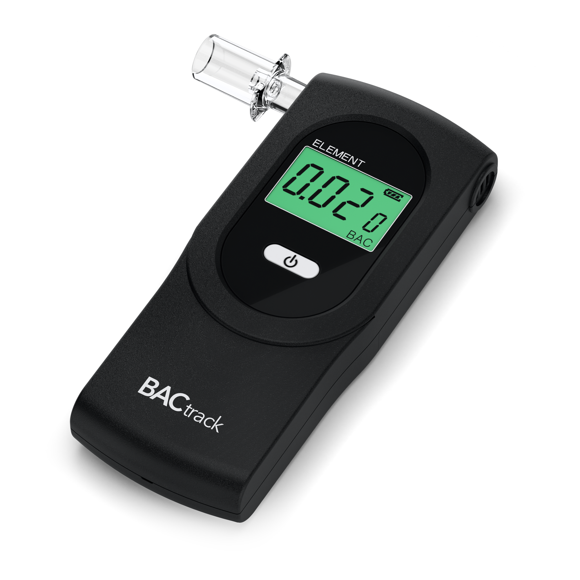 BACtrack Element Breathalyzer lying down