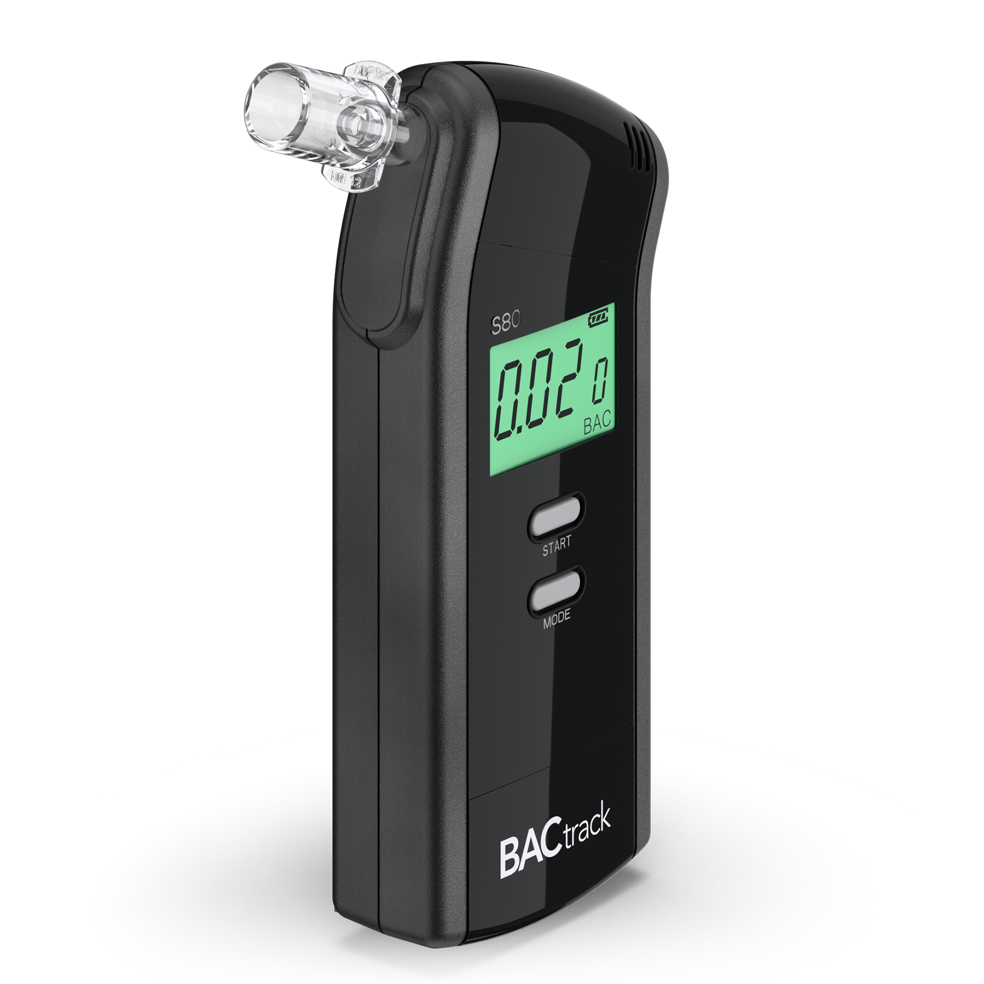 BACtrack S80 Breathalyzer angled
