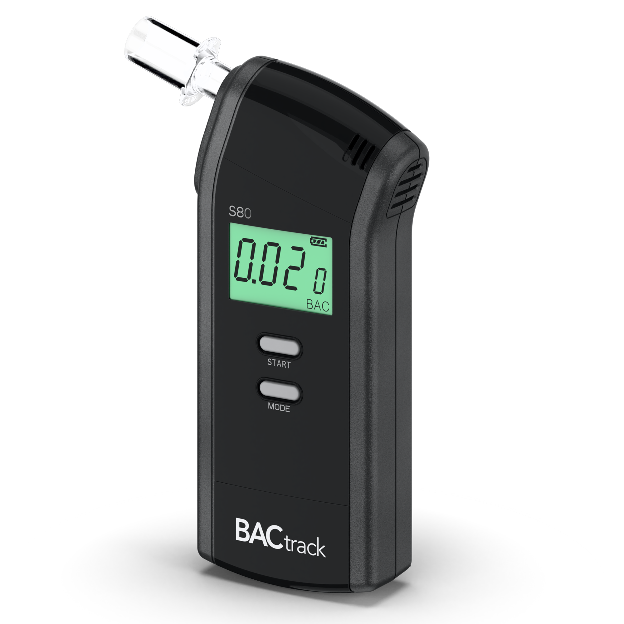 BACtrack S80 Breathalyzer angled
