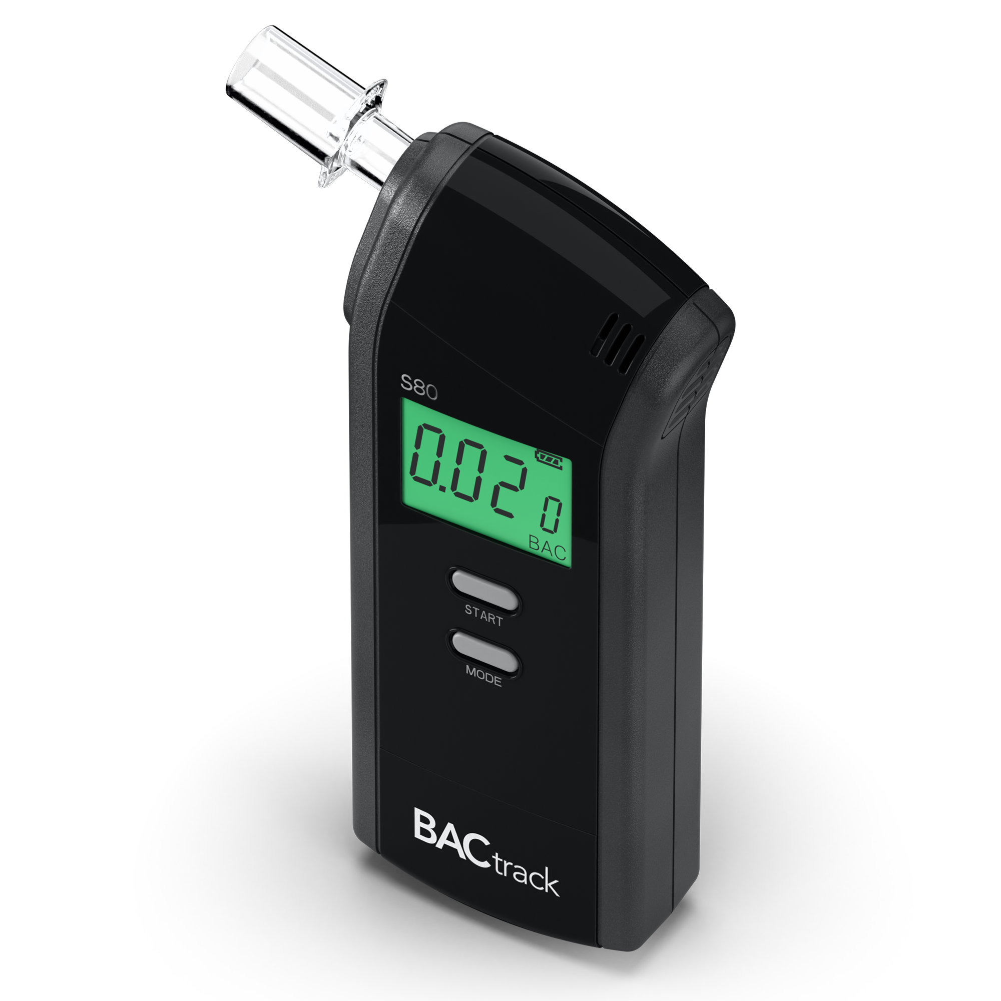 BACtrack S80 Breathalyzer angled