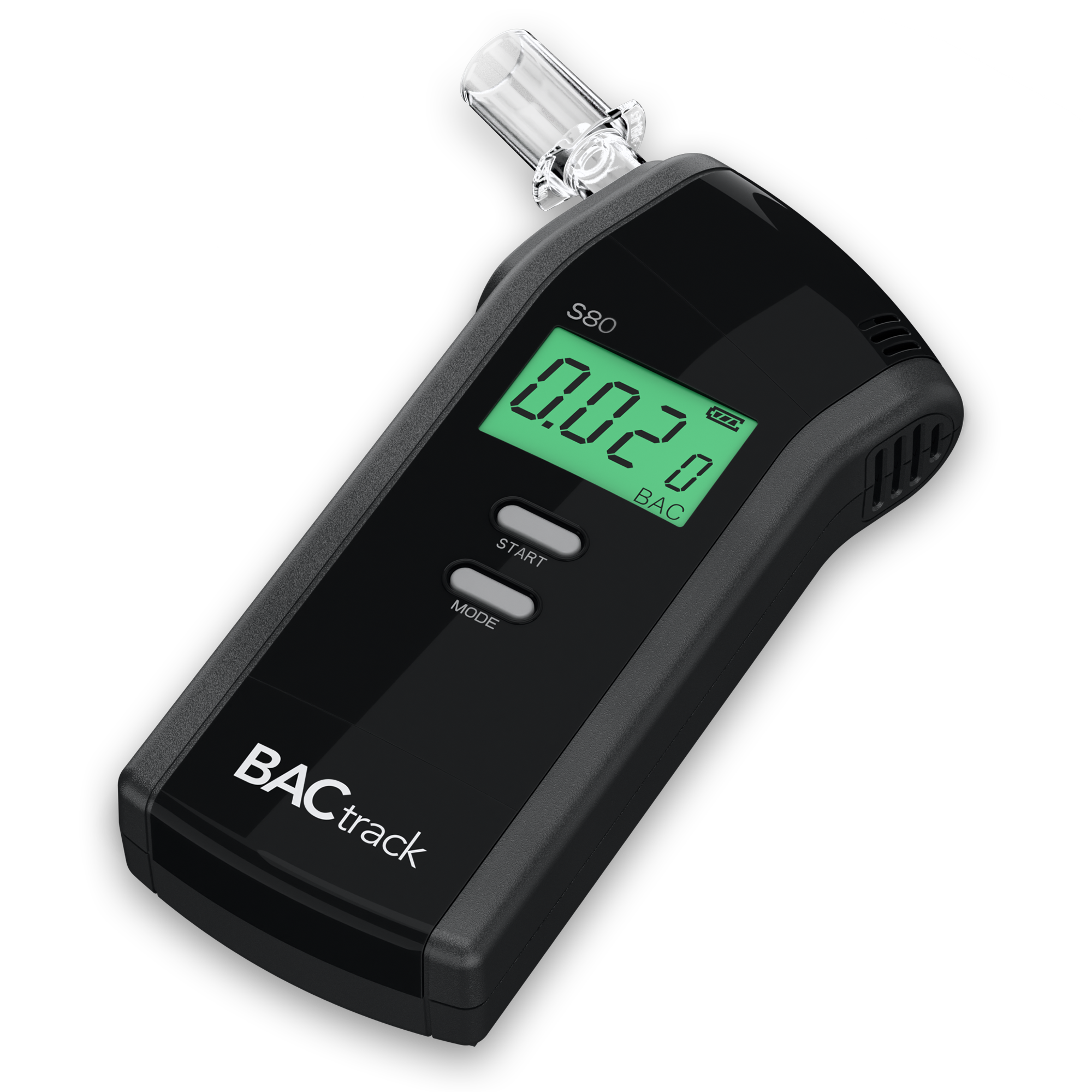 BACtrack S80 Breathalyzer angled