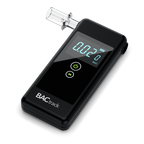 BACtrack Trace Breathalyzer lying down
